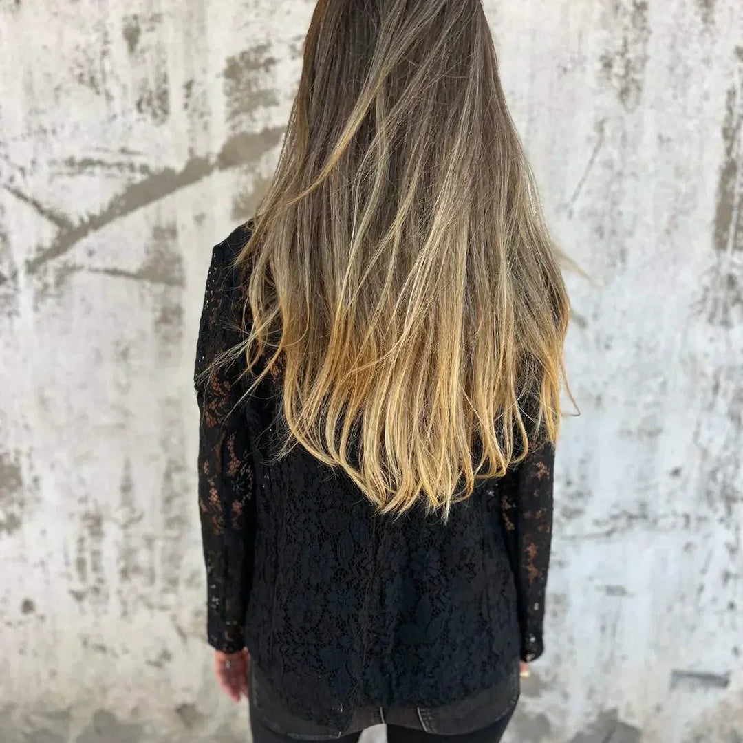 Anessa | Full Lace and Mesh Blazer